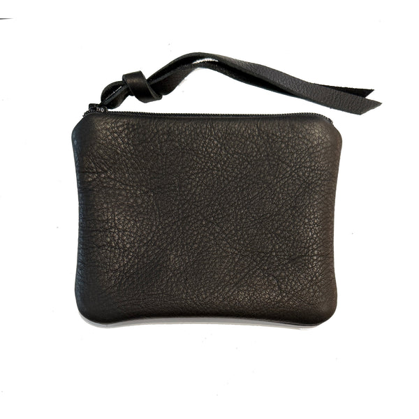 Black Leather Makeup Bags