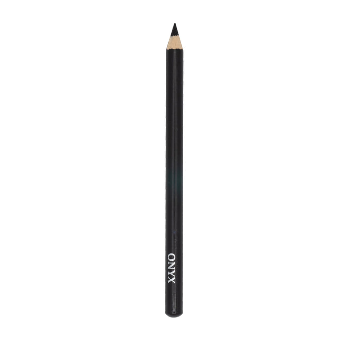 Goes on creamy and stays on all day. Rich black.