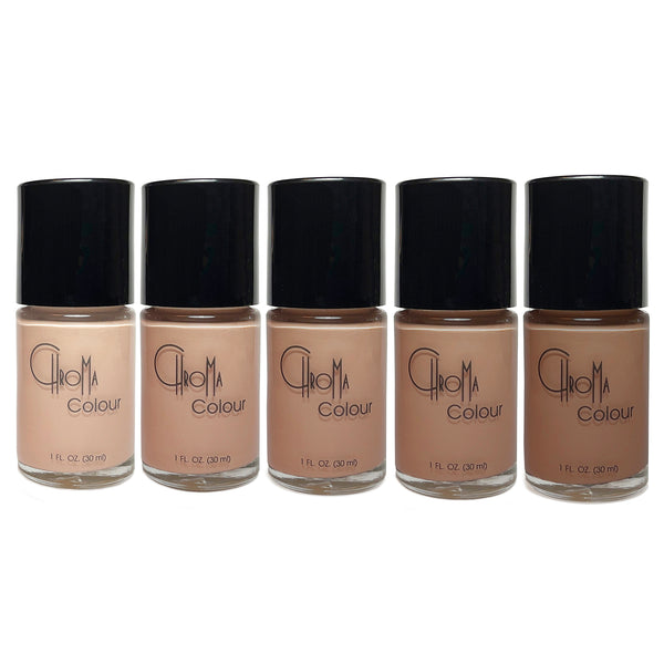 Artist Blended Foundation Warm Tones - Available in 5 shades - 1 Oz.
