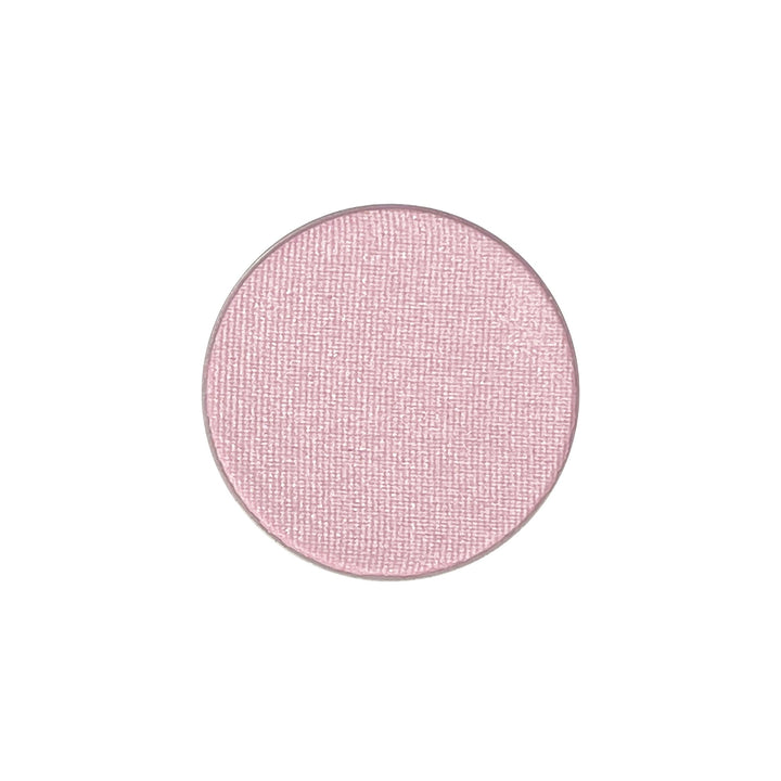 Clear light sparkling pink.