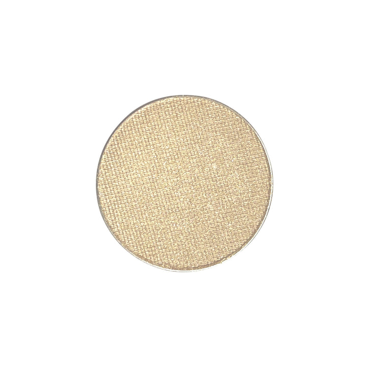 Pale gray with gold sparkles.