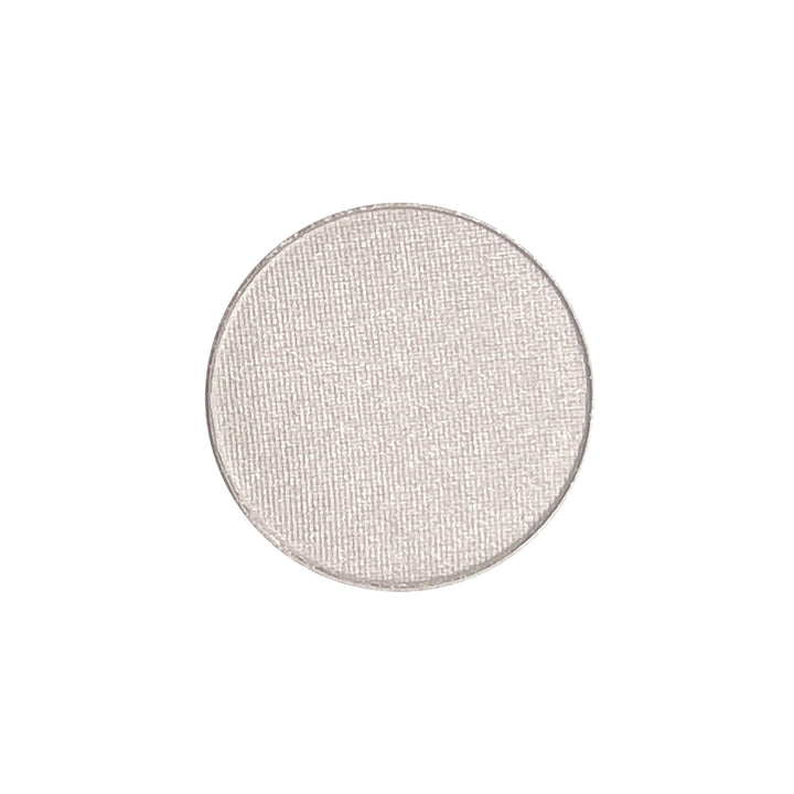 Shimmering grayed white.