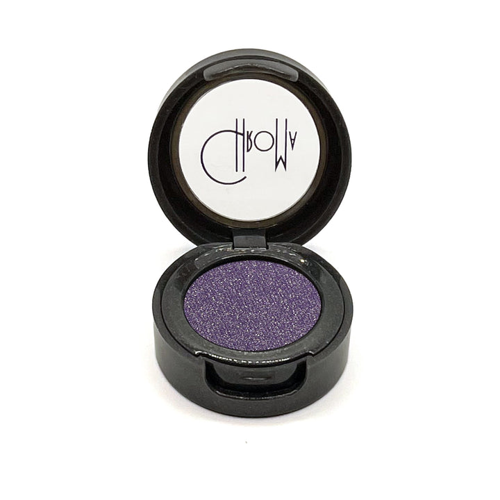 Clear purple with sparkles.