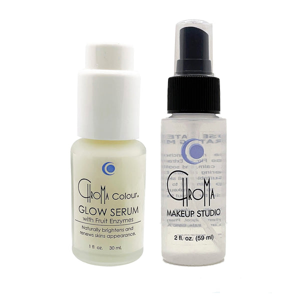 Glow Serum and Rose Mist Duo