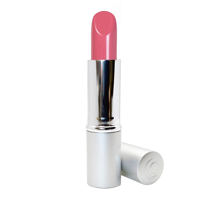 creamy pink lipstick