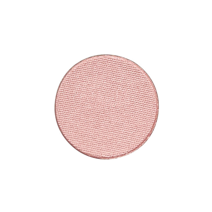 Shimmery pale pink.