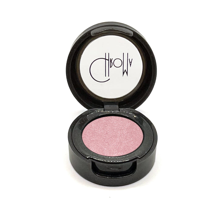 Clear shimmer pink.