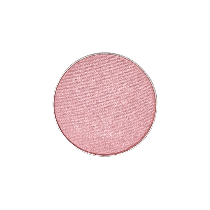 Clear shimmer pink.